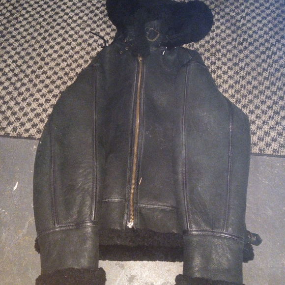 Sherling paraka coat